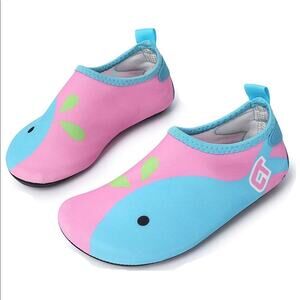 Toddler Water Shoes Pink Whale